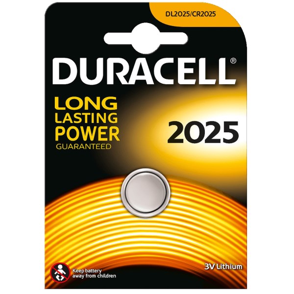 PILE CR2025 DURACELL