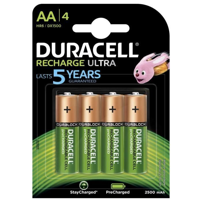 PILES HR6 DURACELL