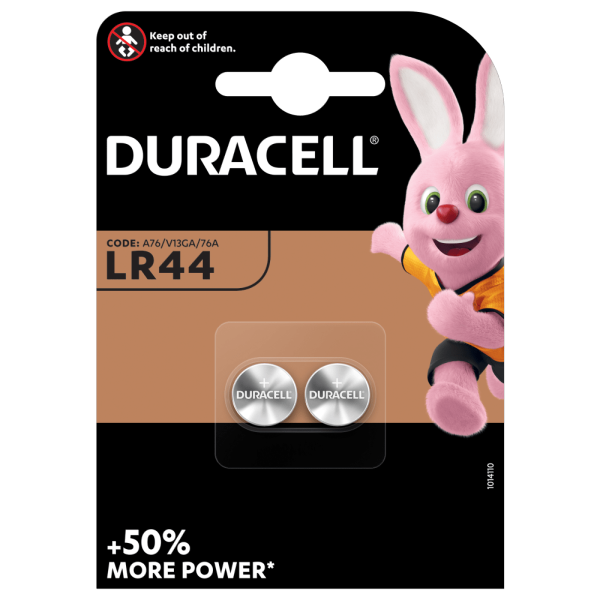 PILES LR44 DURACELL