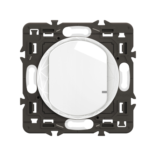 Interrupteur filaire connecte avec option variateur Celiane with Netatmo