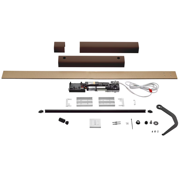 Yslo Flex IO 1V - Marron et Noir Somfy