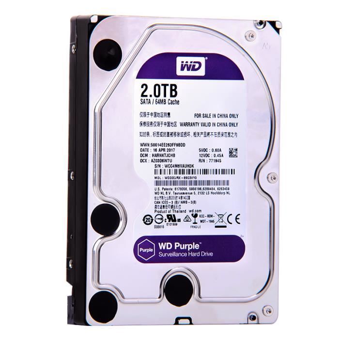 HDD 2To Purple