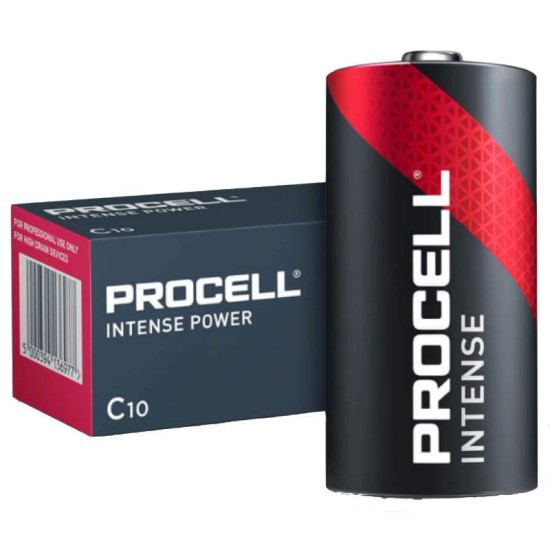 10 PILES LR14 PROCELL INTENSE