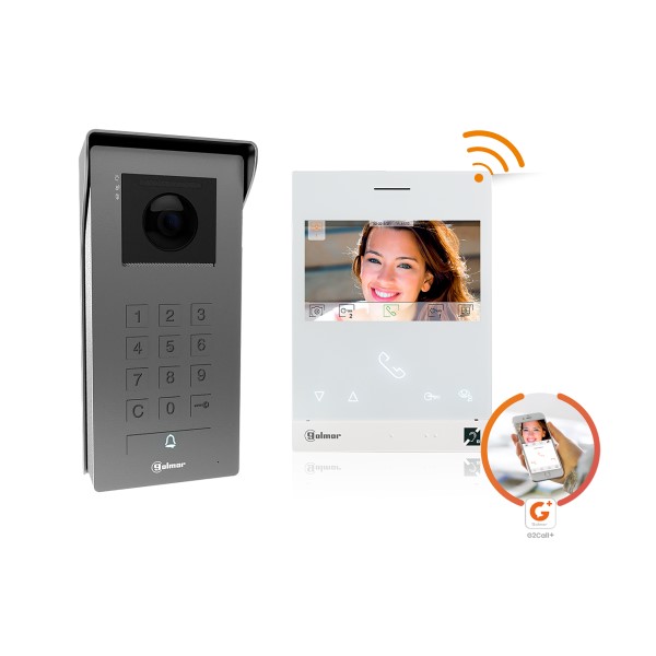 Kit Soul Vidéo Wifi 4&quot; Clavier à codes Golmar
