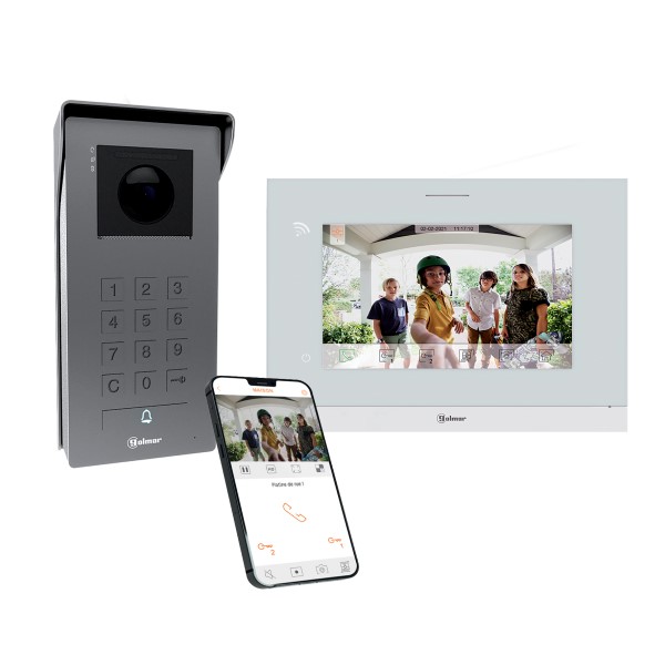 Kit Soul Vidéo Wifi 7&quot; Clavier à codes Golmar