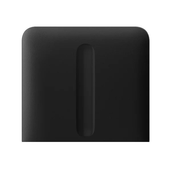 SIDEBUTTON Dimmer vertical AJAX Noir