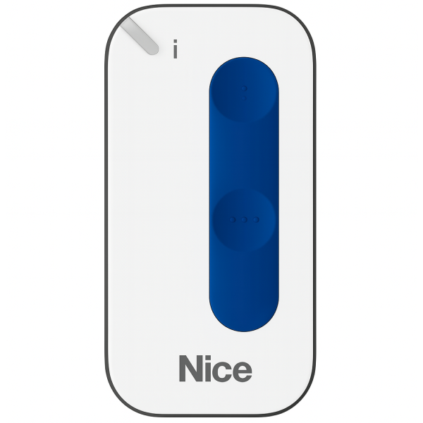 Télécommande 2 canaux bidirectionnel bleu NICE