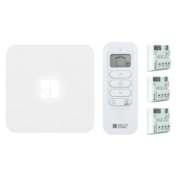 KIT avec 1 Tyxia 1716, 1 Tydom Home et 3 Tyxia 5730 Delta Dore
