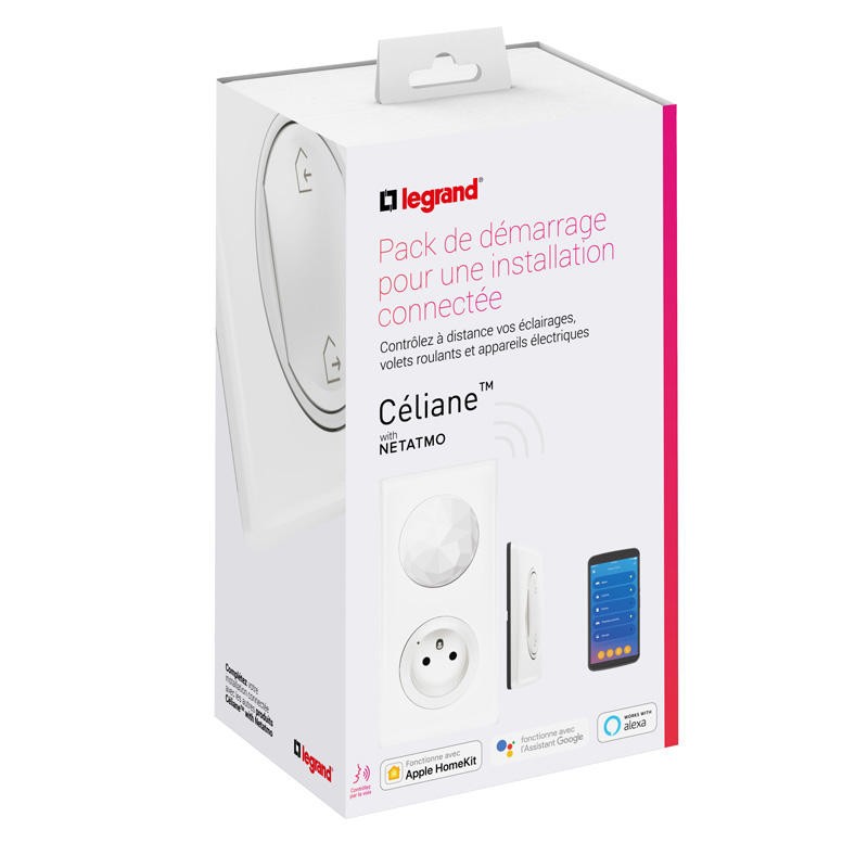 Pack de démarrage installation connectée Céliane with Netatmo