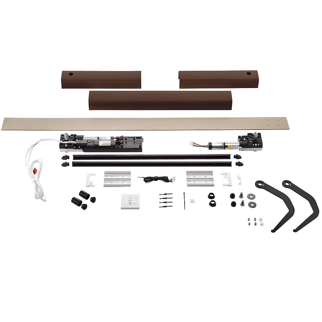 Yslo Flex io 2V - Marron et Noir Somfy