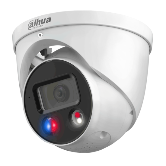 Dahua Dôme IP 4MP 2,8mm, POE, Tioc 3.0, SMD 4.0