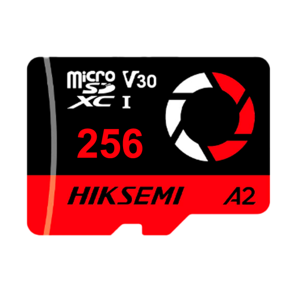 MICROSD 256GO CLASSE 10 U3 V30 HIKVISION