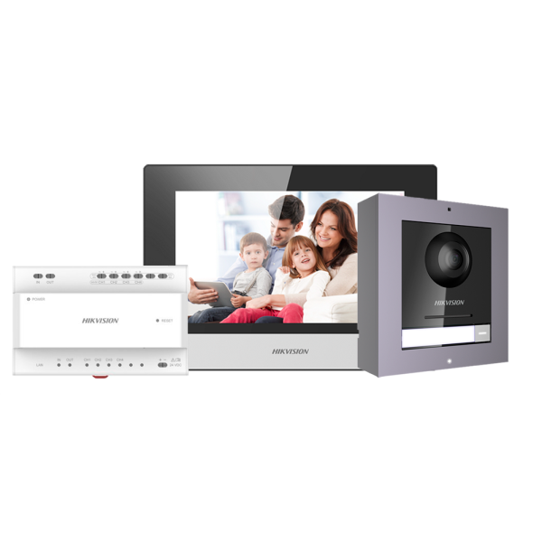 Kit portier vidéo HIKVision 2 fils