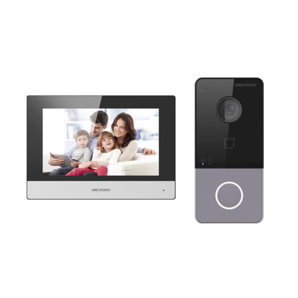 KIT VISIO IP/WIFI/PoE MIFARE HIKVision