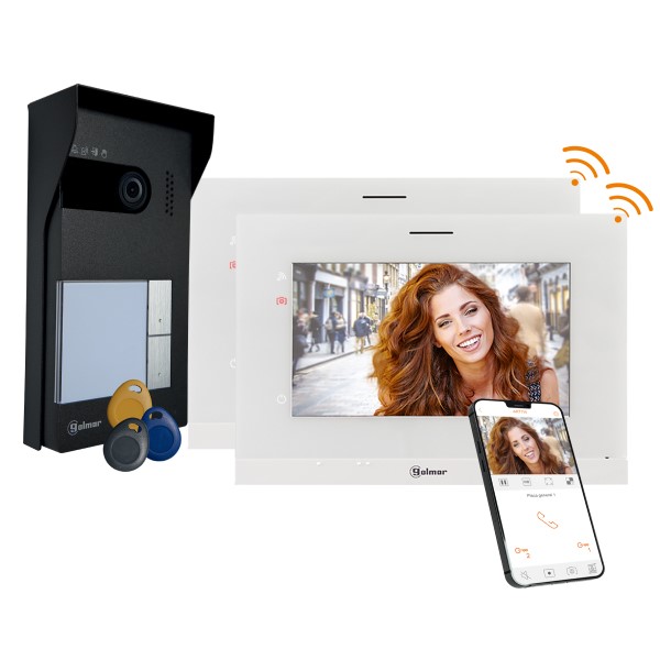 Kit Soul Vidéo Wifi 7&quot; 2 appels Golmar