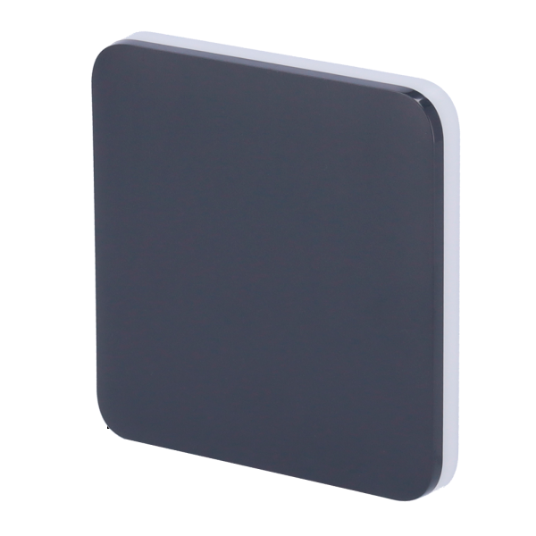SOLOBUTTON 1 GANG AJAX GRAPHITE