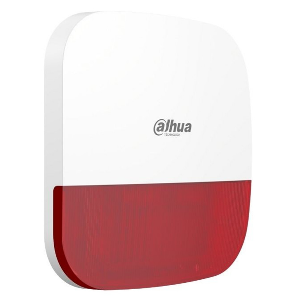 Sirène extérieure Dahua Rouge