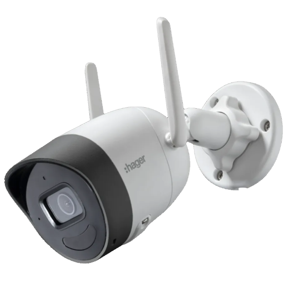 Caméra extérieure WiFi Logisty Alma Hager
