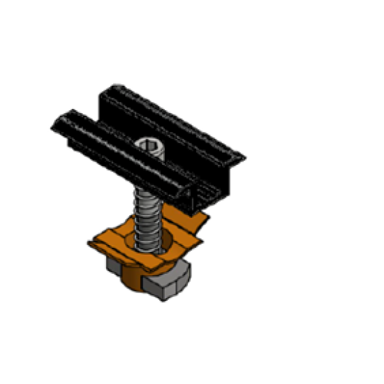 ETRIER DOUBLE NOIR 30/40MM GSE INTEGRATION