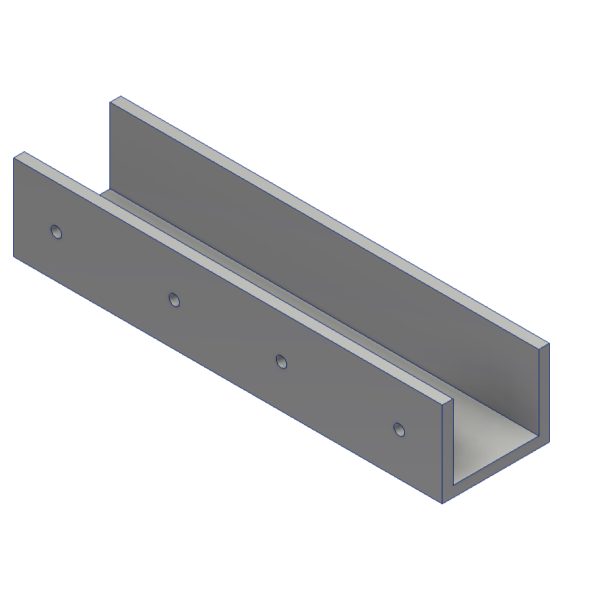 KIT CONNECTEUR RAIL ON ROOF + 4 VIS