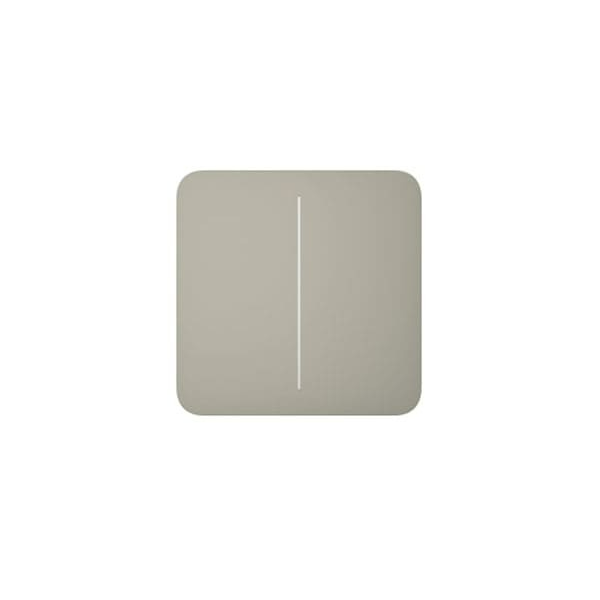 SOLOBUTTON 2 GANG AJAX OLIVE