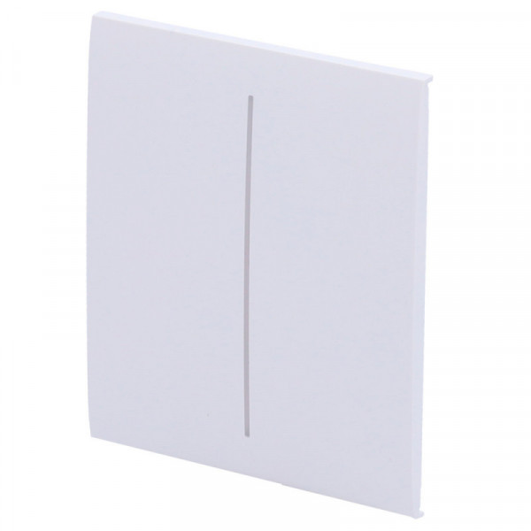 CENTERBUTTON 2 GANG AJAX BLANC