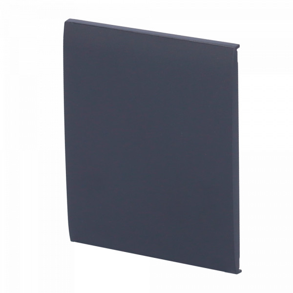 CENTERBUTTON 1 GANG AJAX GRAPHITE