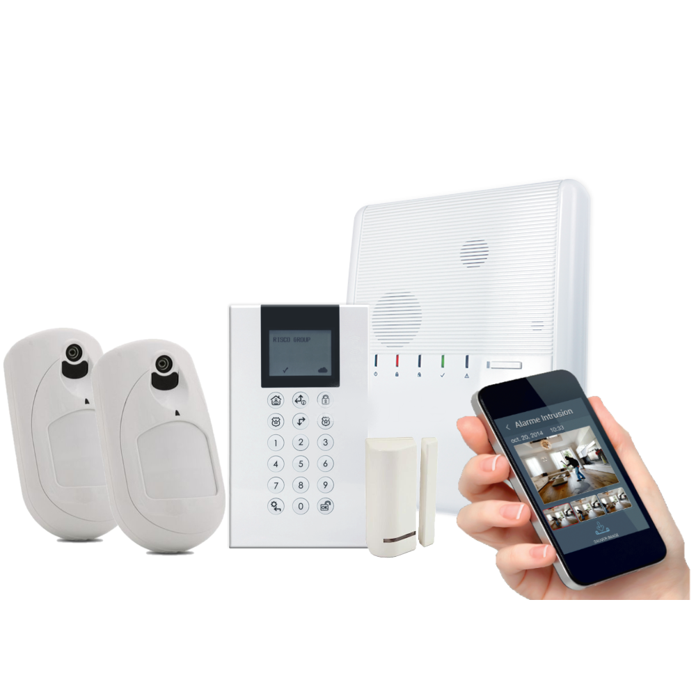 KIT ALARME RISCO AGILITY 4 IP/4G