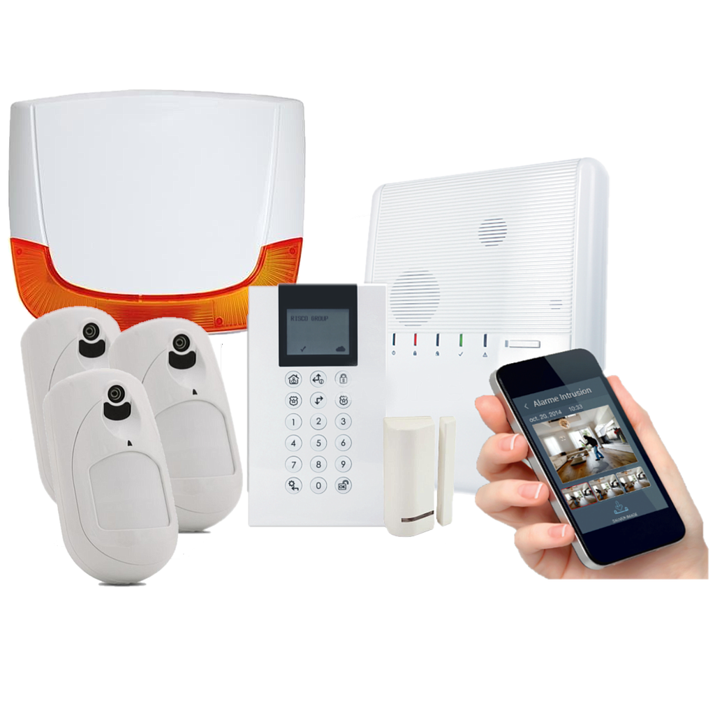 KIT ALARME RISCO AGILITY 4 IP/4G