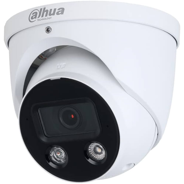 Dahua Dôme 8MP 2,8mm, Tioc 3.0, POE, SMD 4.0