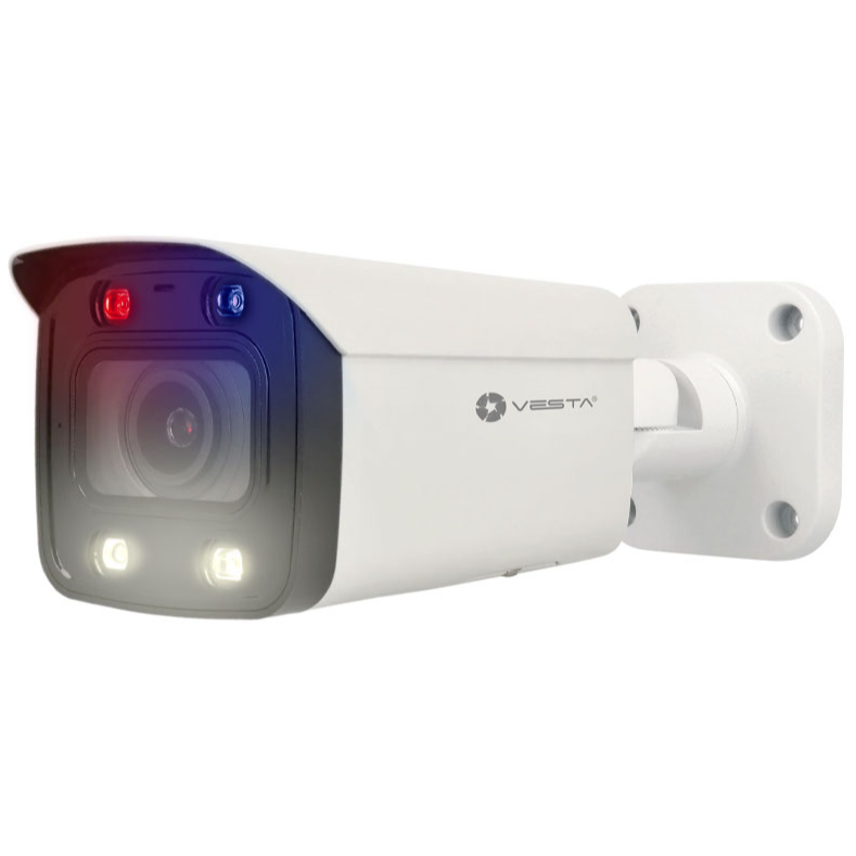 Caméra IP/POE 8MP Active Dissuasion