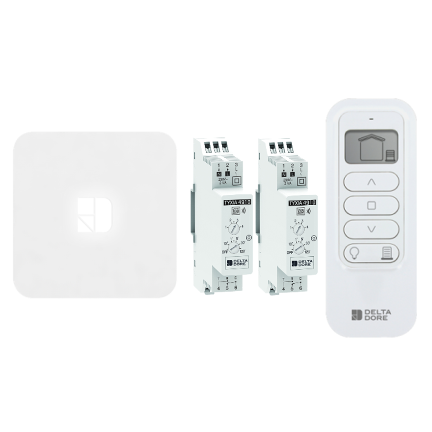 KIT avec 1 Tyxia 1716, 2 Tyxia 4910 et 1 Tydom HomeDelta Dore