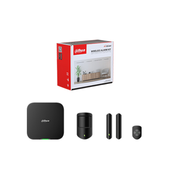 Kit Alarme HUB2 ethernet et wifi Dahua Noir