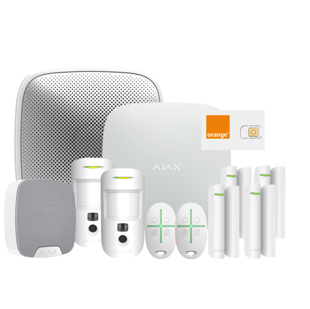 KIT ALARME AJAX PREMIUM 4G HDR