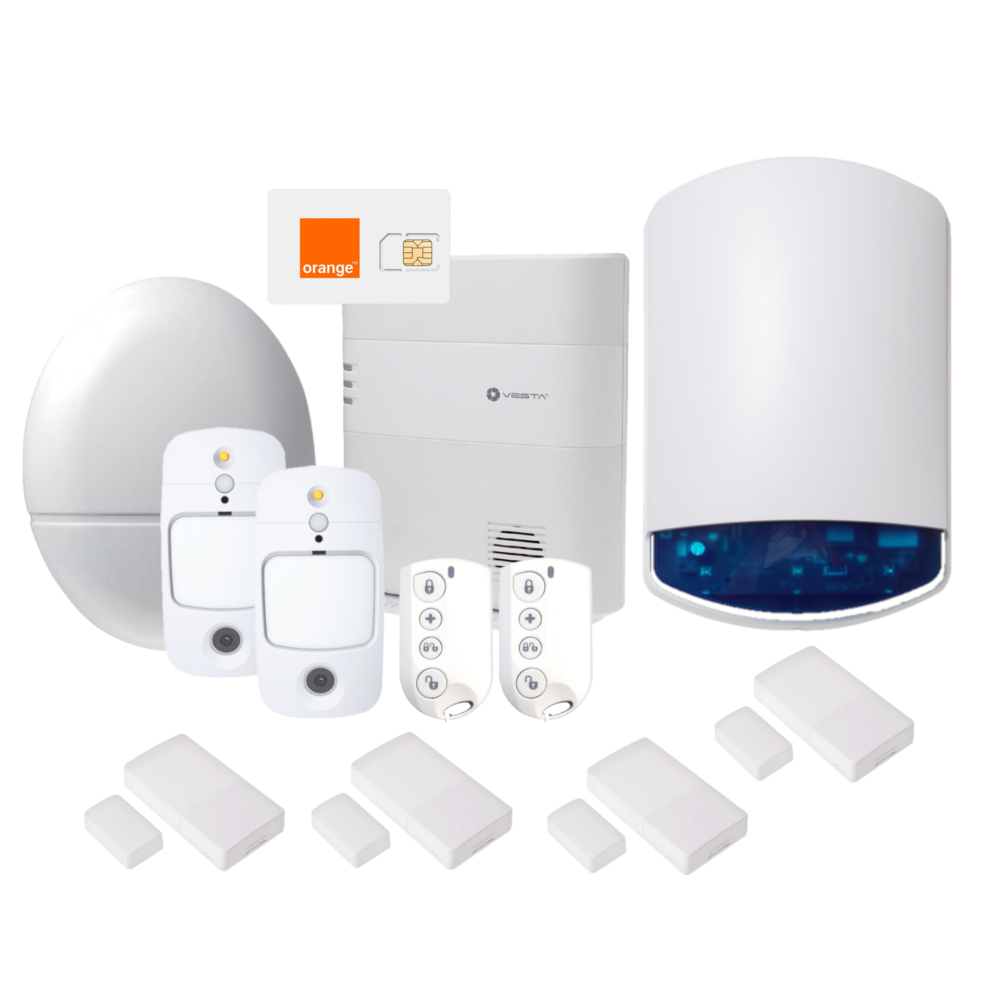 KIT ALARME VESTA PREMIUM 4G HD