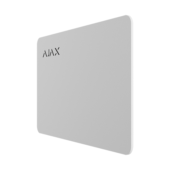 Carte d'accès AJAX Blanche