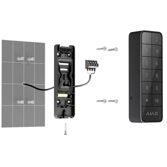 KEYPAD OUTDOOR FIBRA AJAX GRAPHITE